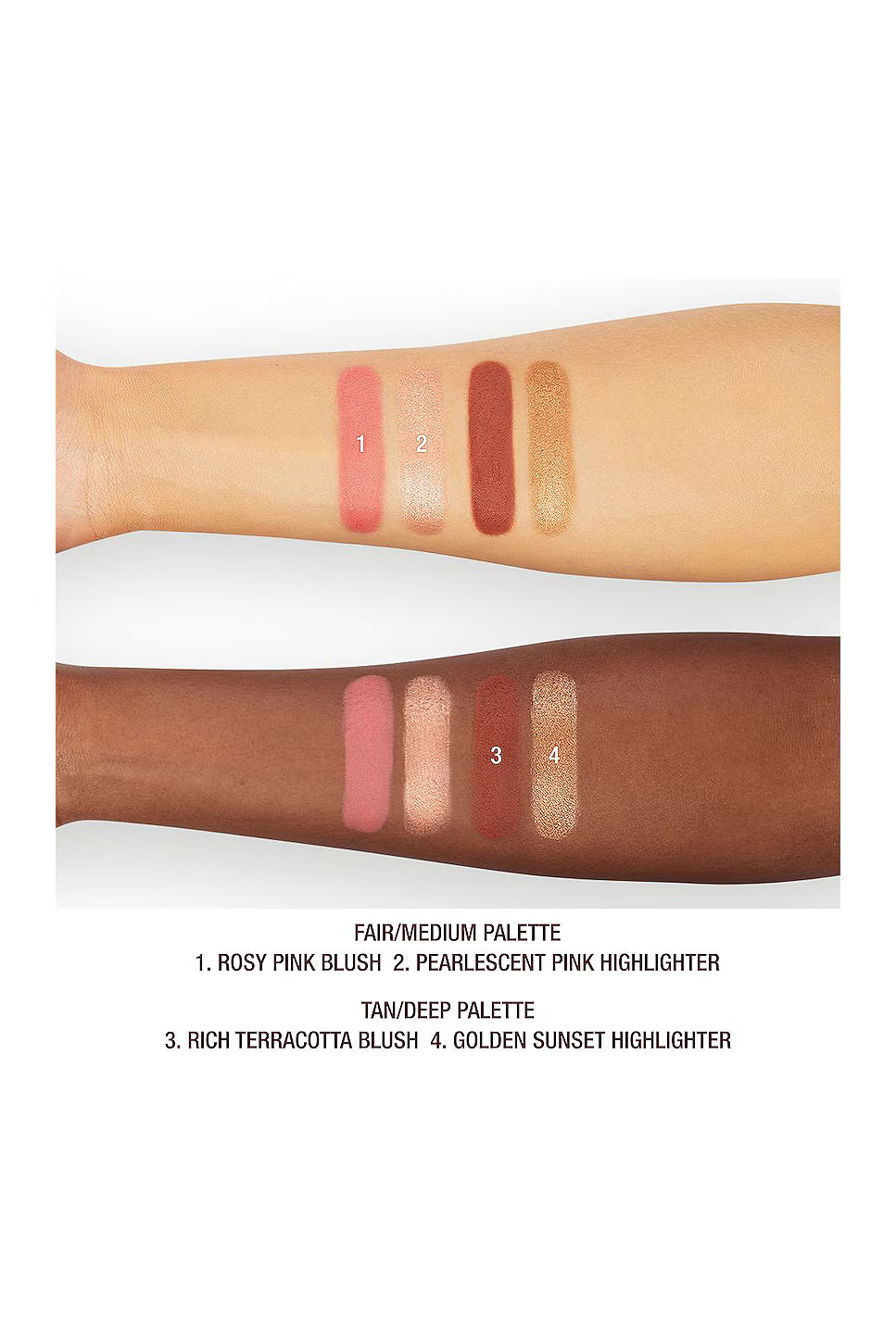 Charlotte Tilbury – Set Blush & Glow Glide Palette