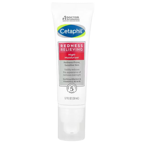 Cetaphil – Crema Facial Redness Relieving Night Moisturizer