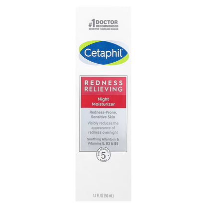Cetaphil – Crema Facial Redness Relieving Night Moisturizer