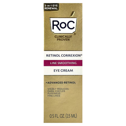RoC – Contorno de Ojos Retinol Correxion Line Smoothing Eye Cream