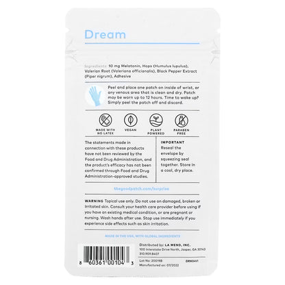 The Good Patch – Parches Para El Sueño