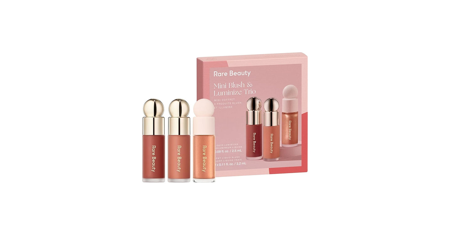 Rare Beauty – Set Mini Blush & Luminize Trio