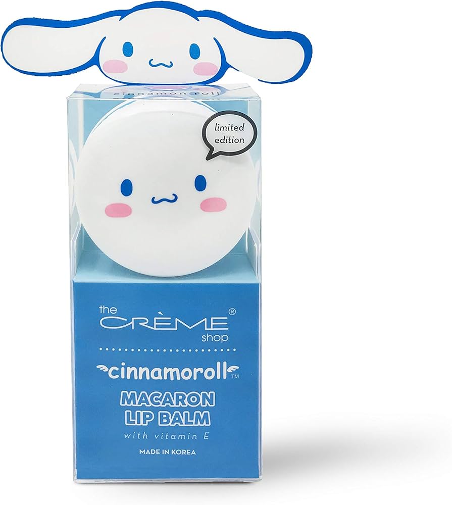 The Crème Shop – Bálsamo Cinnamorol Macaron Lip Balm