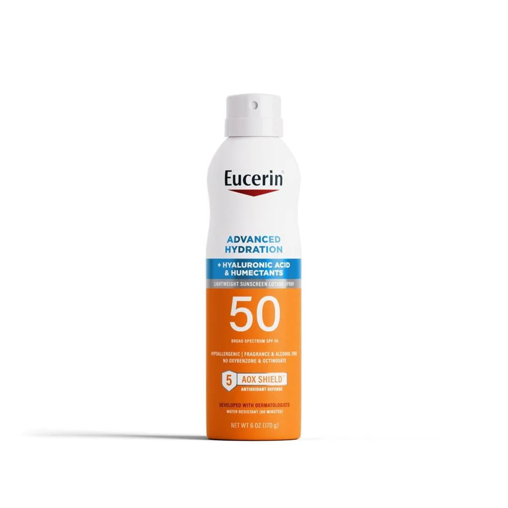 Eucerin – Bloqueador Advanced Hydration Sunscreen Lotion Spray SPF 50