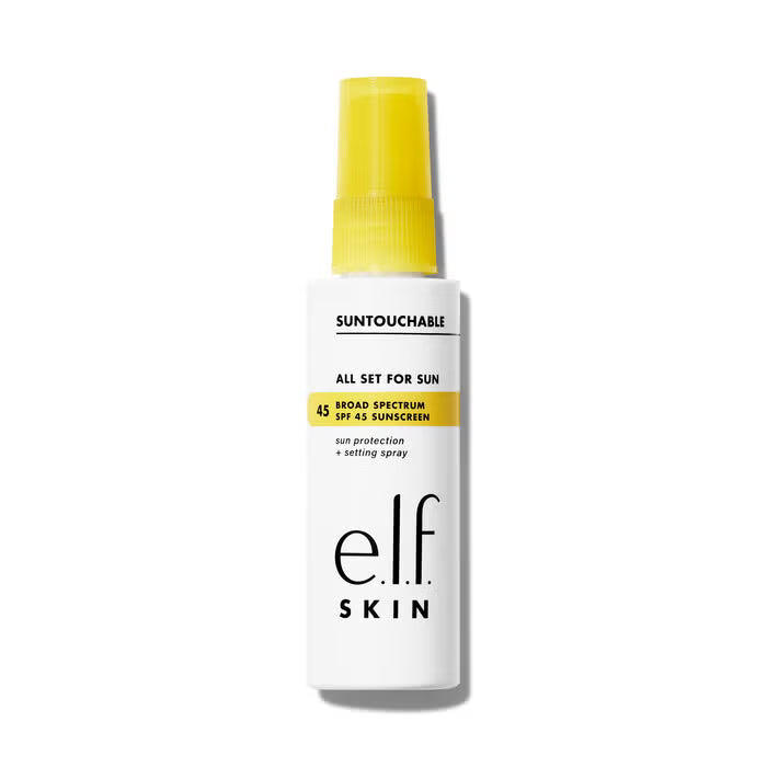 e.l.f. Cosmetics – Fijador de Maquillaje All Set for Sun SPF 45
