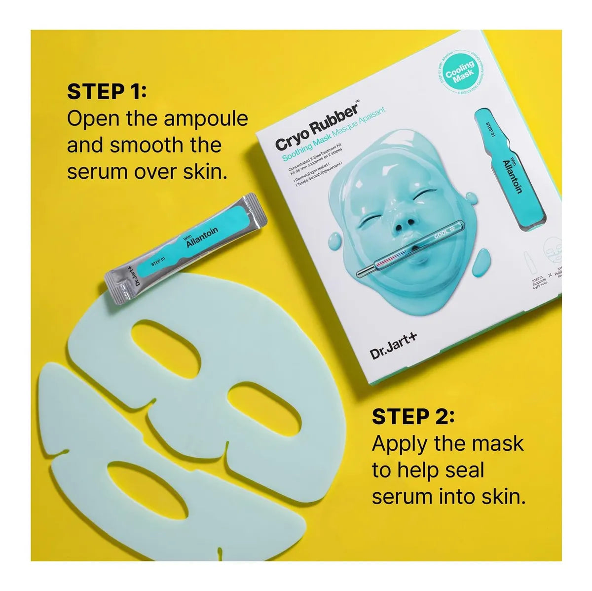 Dr.Jart+ – Mascarilla Facial Cryo Rubber Soothing Mask