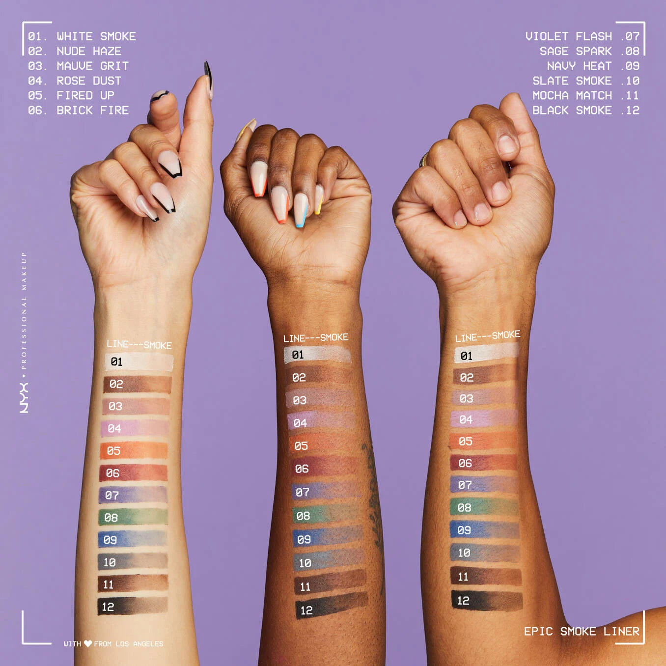 NYX – Epic Smoke Liner Angled Liner & Blender