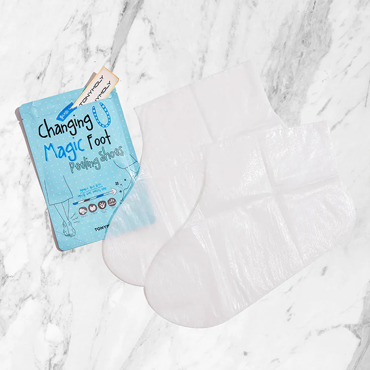 Tony Moly – Mascarilla Exfoliante Changing Magic Foot Peeling Shoes
