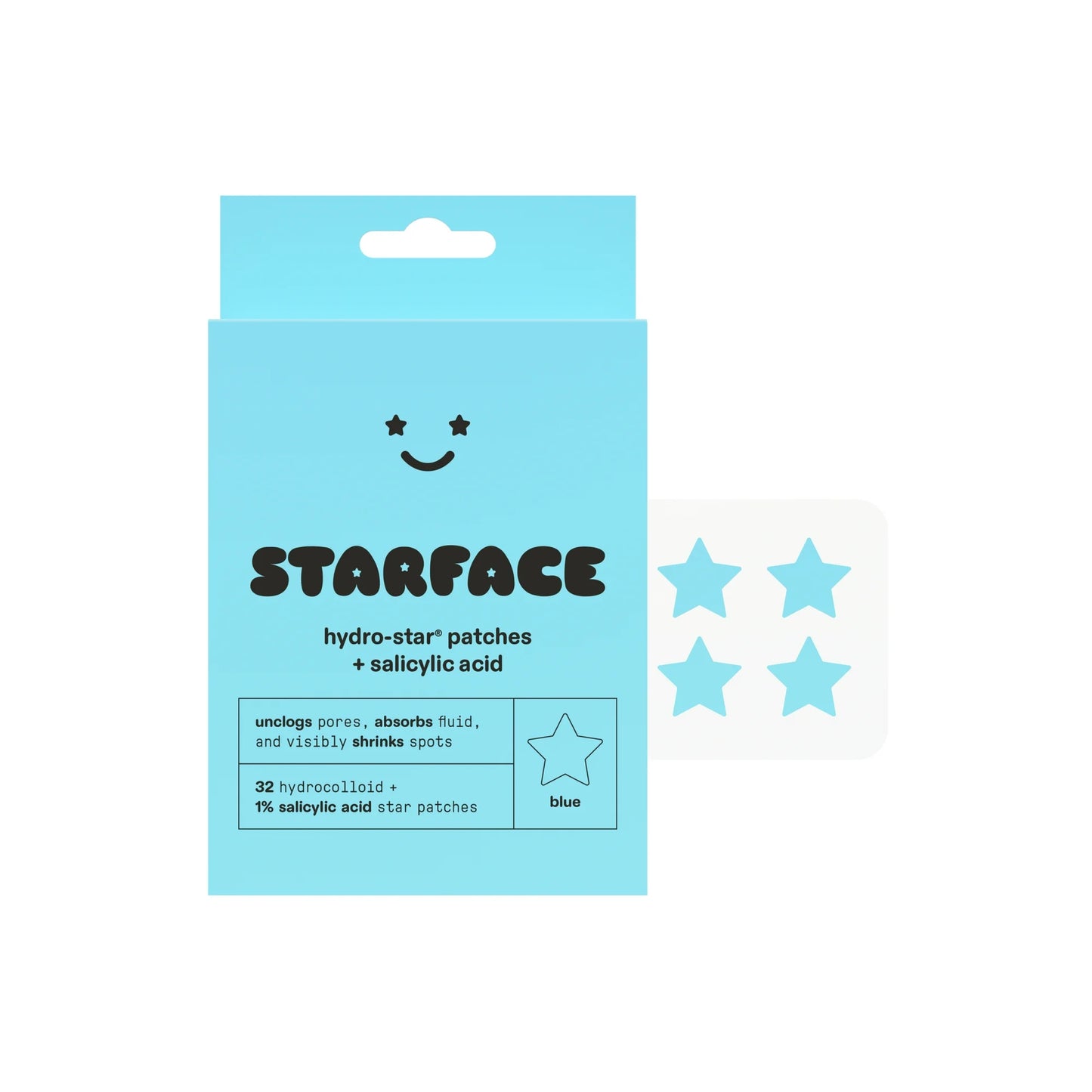 Starface – Control Acné Hydro-Star Patches + Salicylic Acid Blue