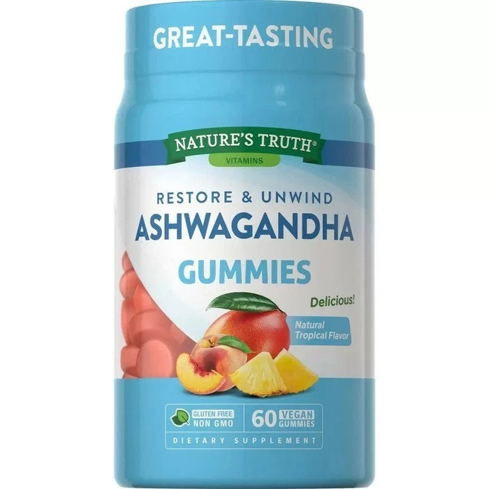 Nature's Truth Restore & Unwind- Ashwagandha Gomitas