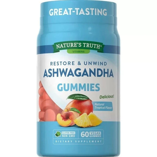Nature's Truth Restore & Unwind- Ashwagandha Gomitas