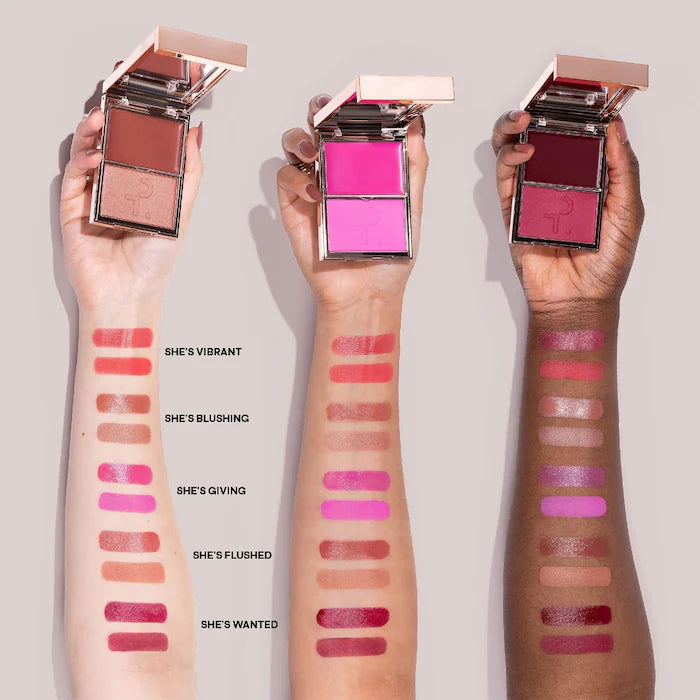 Patrick Ta - Rubor en Crema y Polvo Double-Take Creme And Powder Blush