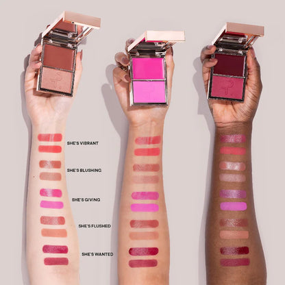 Patrick Ta - Rubor en Crema y Polvo Double-Take Creme And Powder Blush
