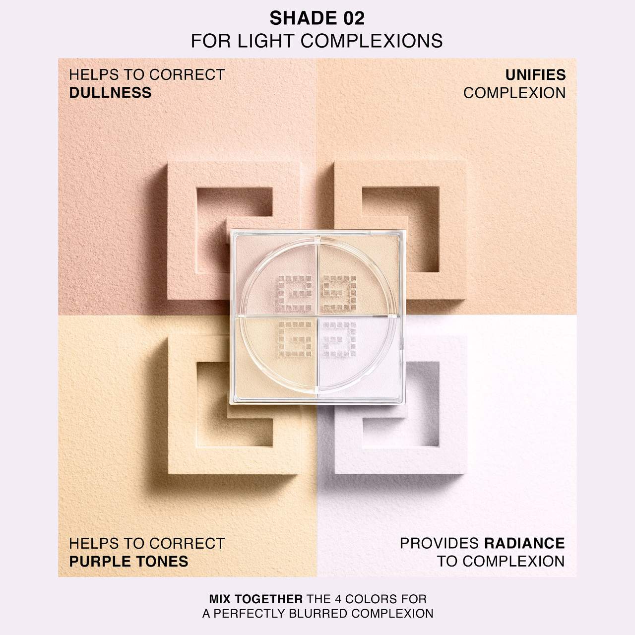 Givenchy – Polvos Mini Prisme Libre 4-Color Loose Powder