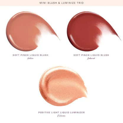 Rare Beauty – Set Mini Blush & Luminize Trio